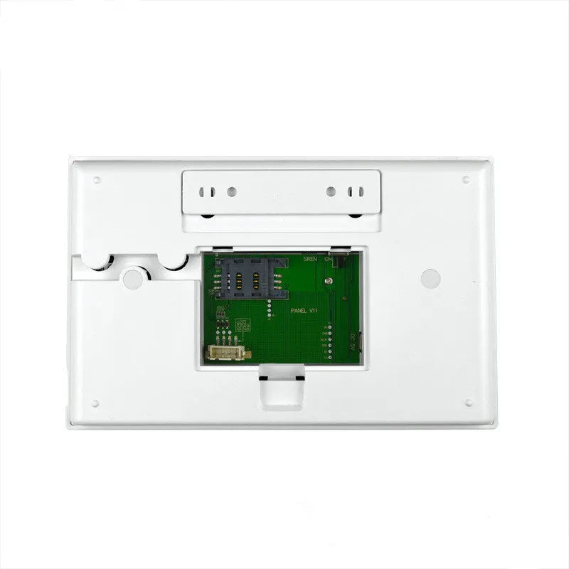 WiFi GSM touch button burglar alarm host unit with wireless security system capabilities