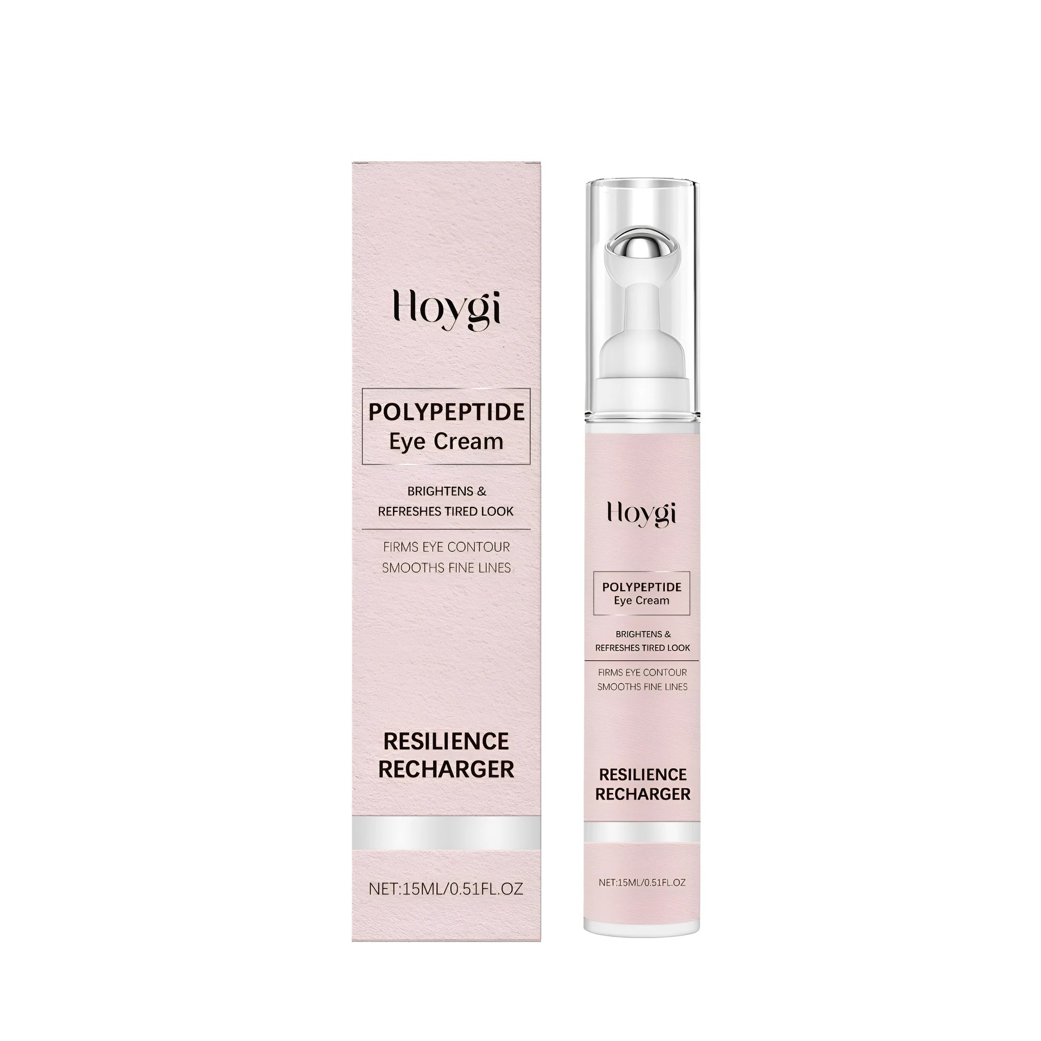 Polypeptide eye cream 15ml tube with ingredient list showing acetyl hexapeptide-8 and collagen