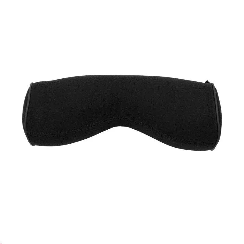 Volvo car seat headrest, neck pillow and lumbar support cushions in minimalist style with synthetic fibre filling