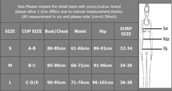 Red printed women's split swimsuit with nylon fabric for swimming and surfing