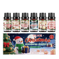 Christmas aromatherapy oil suit showing six 60ml bottles for home fragrance diffusion