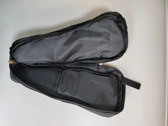 Black cloth portable storage bag for mobile phone stabiliser accessories