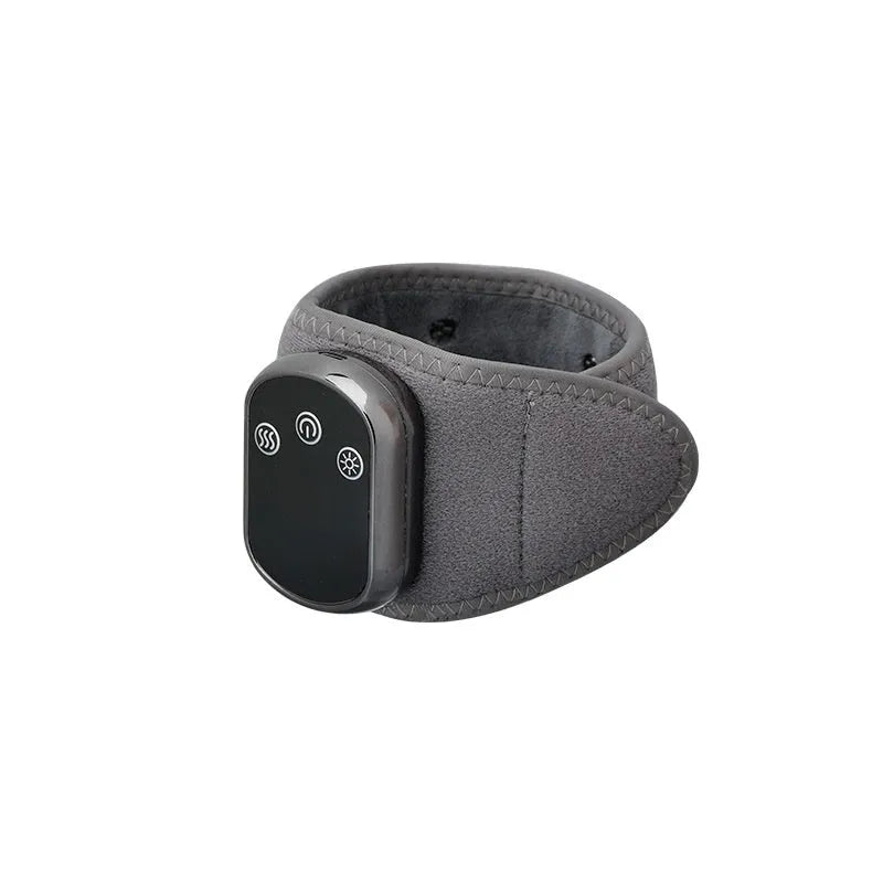 Rechargeable hand massage instrument with Type-C charging port and cloth construction for wrist ankle knee therapy
