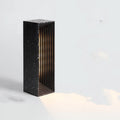 Concrete building table lamp LED night light gift in cement grey finish