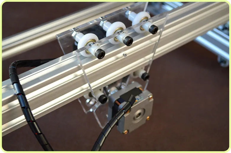 3000mW miniature laser engraving machine with 400x300mm bottom plate for desktop marking