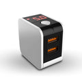 5V 2.4A dual USB fast charging wall travel adapter with digital display showing voltage output