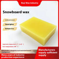 Veneer double plate snowboard wax block 120g in four colours blue red white yellow