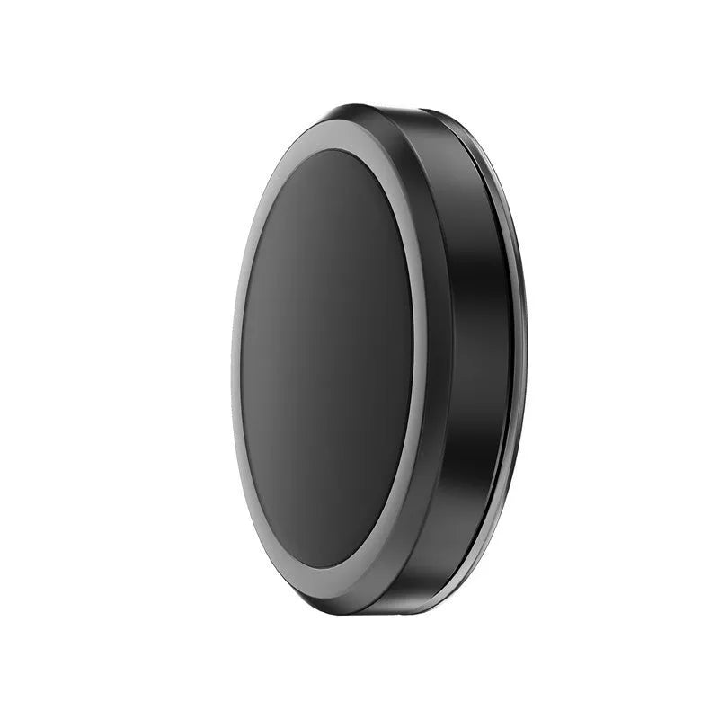 Obsidian black magnetic phone holder with centripetal force technology and alloy construction