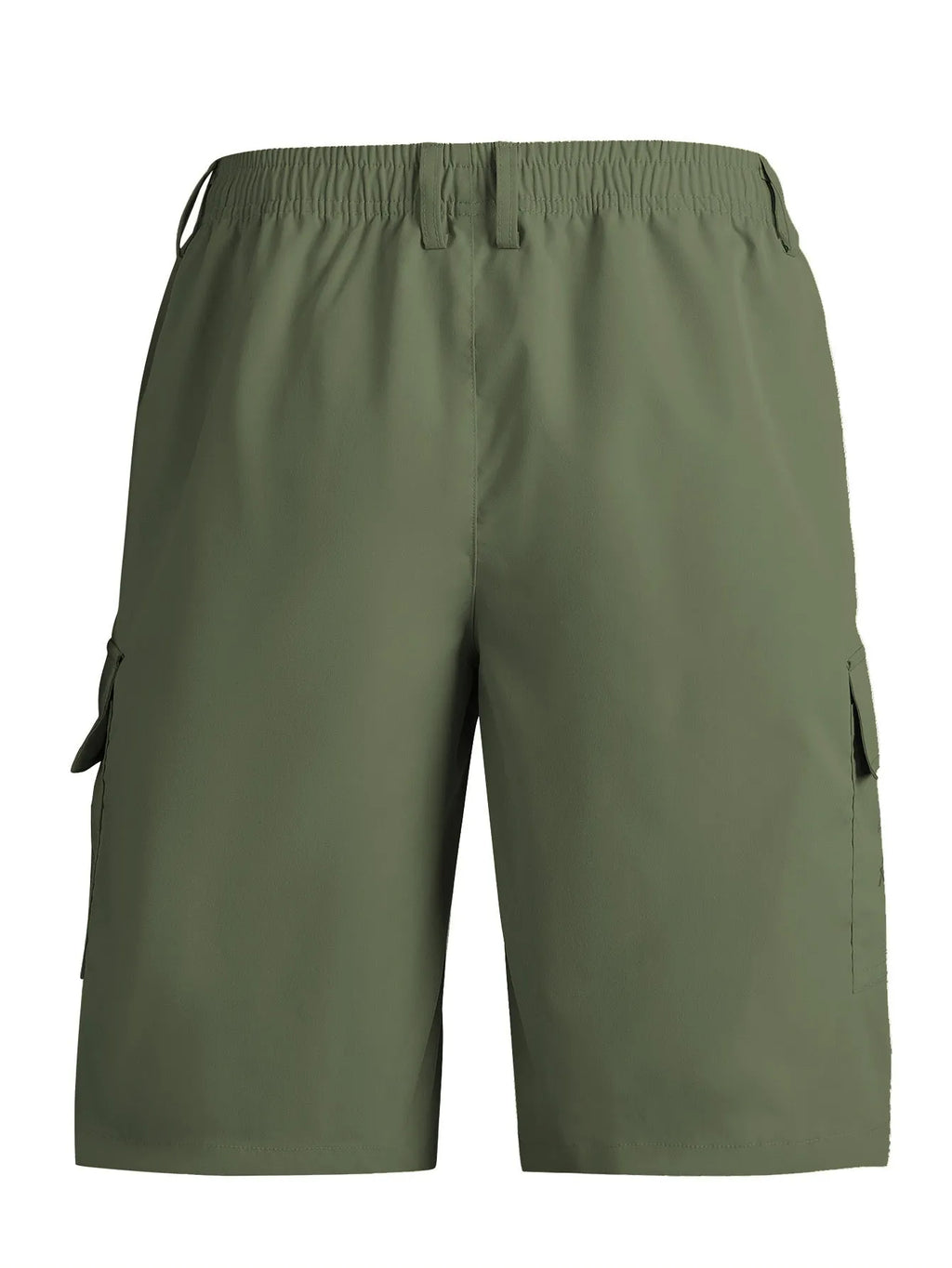 Loose straight-leg casual sports shorts in black, shown in an American-style relaxed fit.