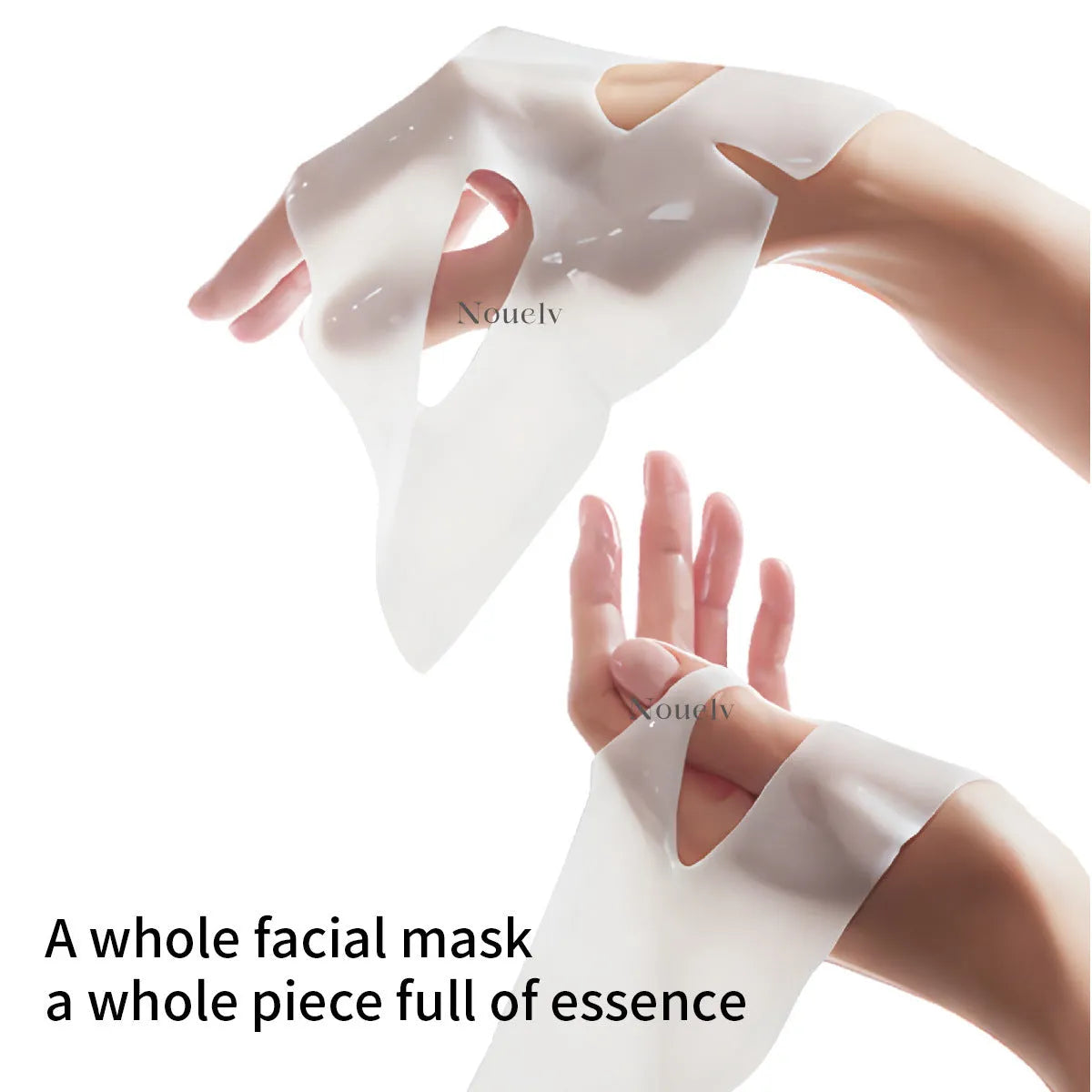 Box of four collagen layered patch face masks for multiple skin types