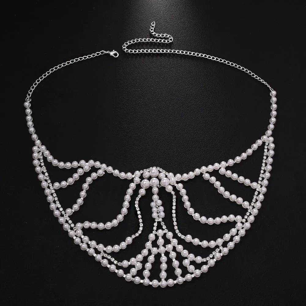 Geometric women's party mask with alloy patchwork and electroplated silver finish