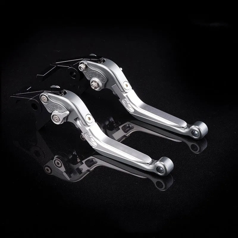 Bicycle horn handle clutch lever with adjustable length mechanism in multiple colour finishes