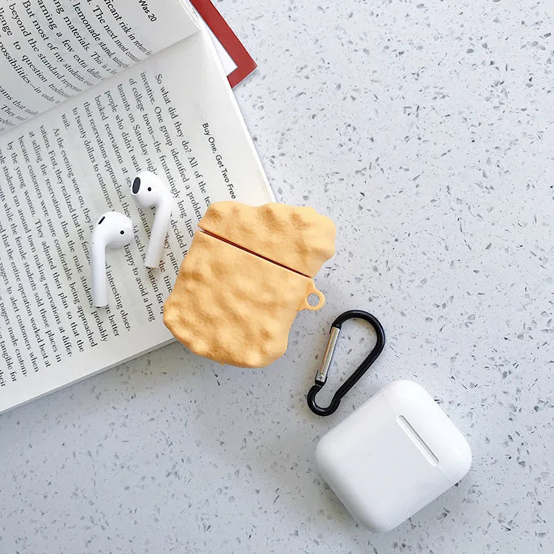 Cartoon animal design silicone case for Apple AirPods 1 and 2 in multiple colours