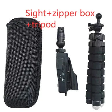 Golf putter laser aiming instrument for putting practice alignment.
