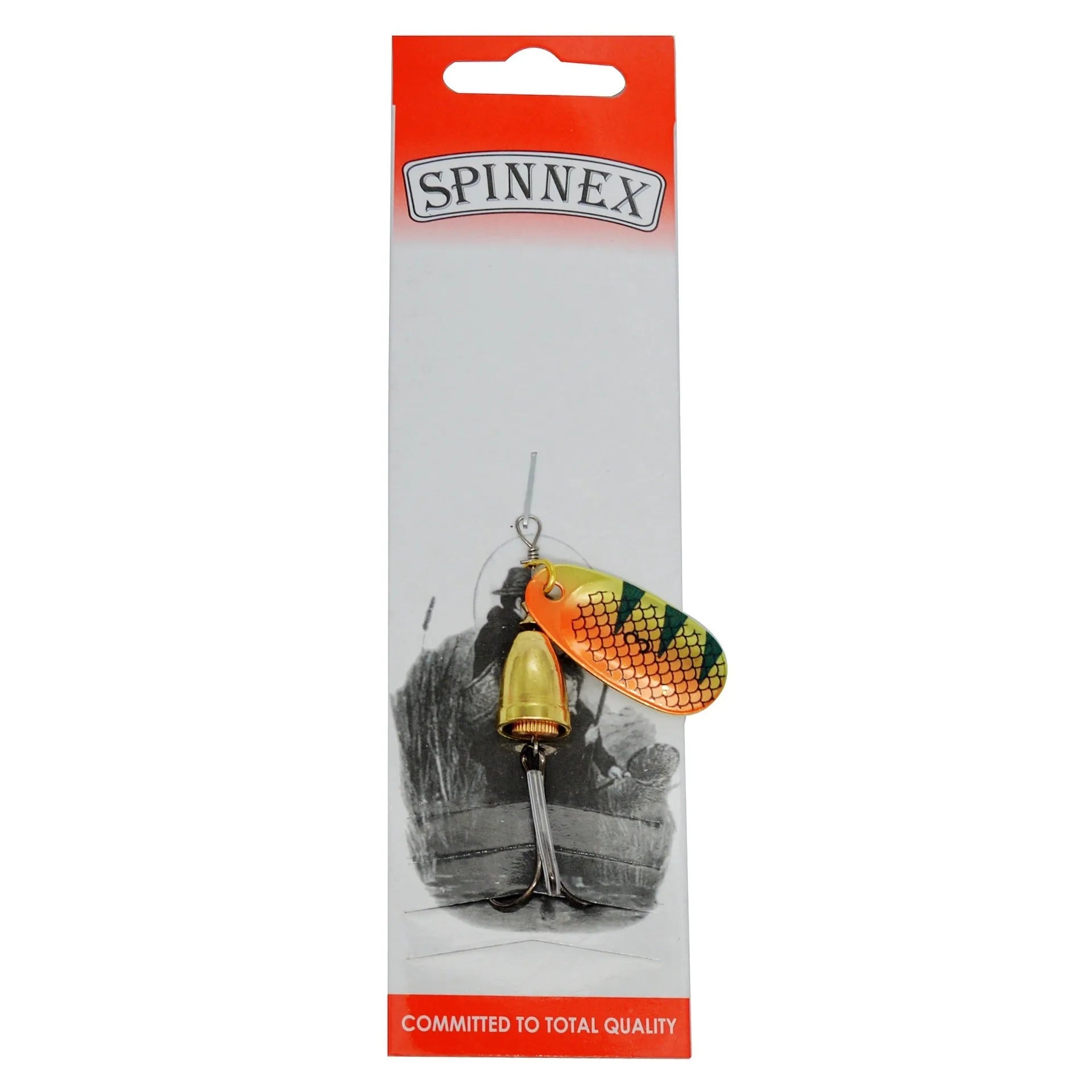 Composite rotating sequins copper bell metal fishing lure in seven colour variations
