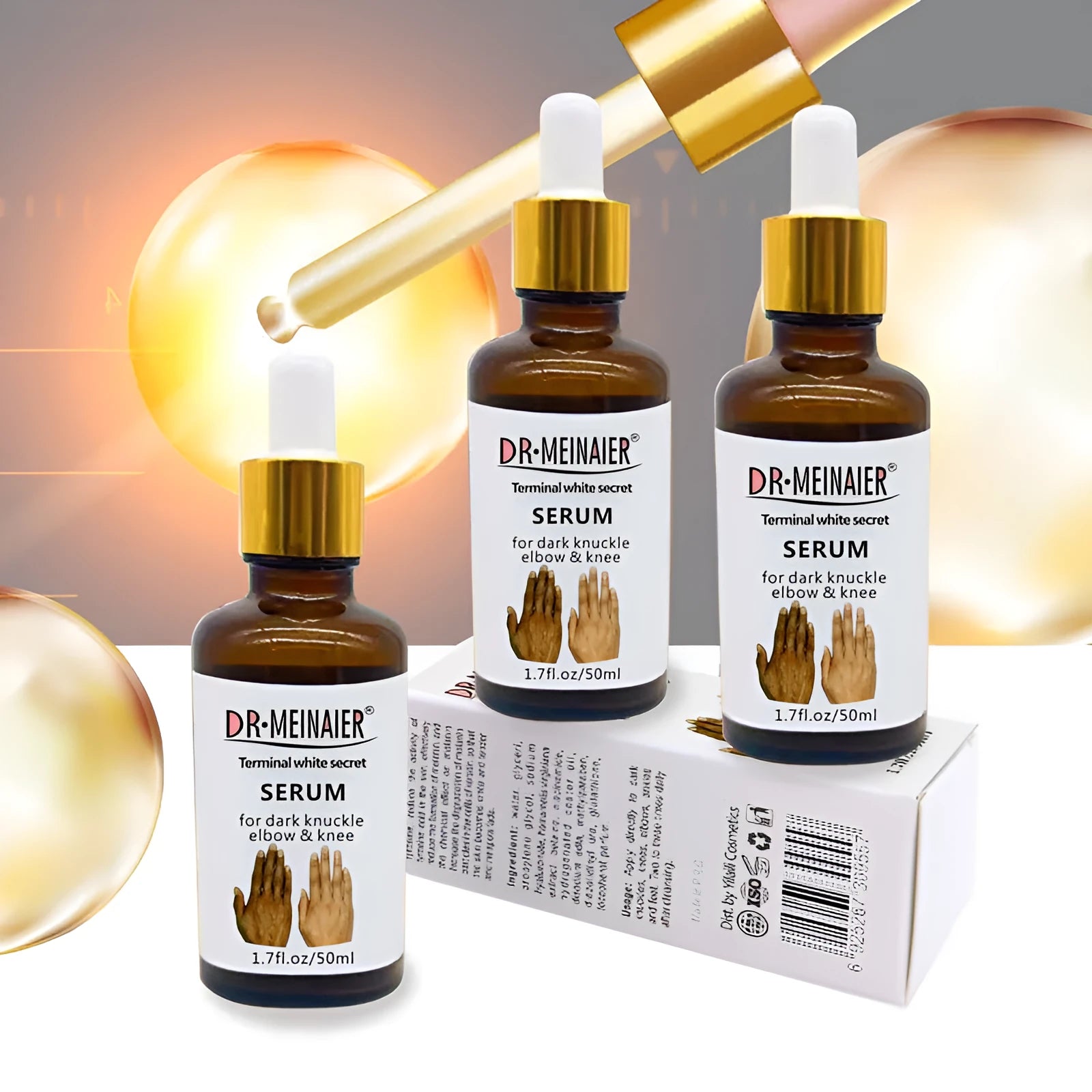 Hand brightening moisturizing lotion 50ml photo colour bottle for all skin types