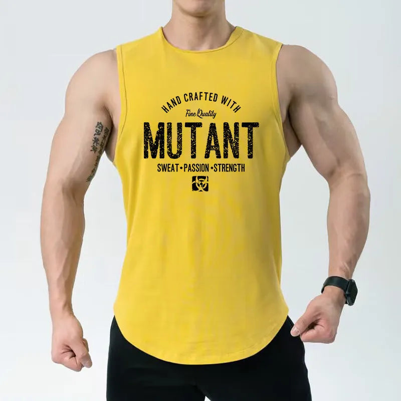 Loose fit polyester training waistcot in multiple colour options including semicircle designs