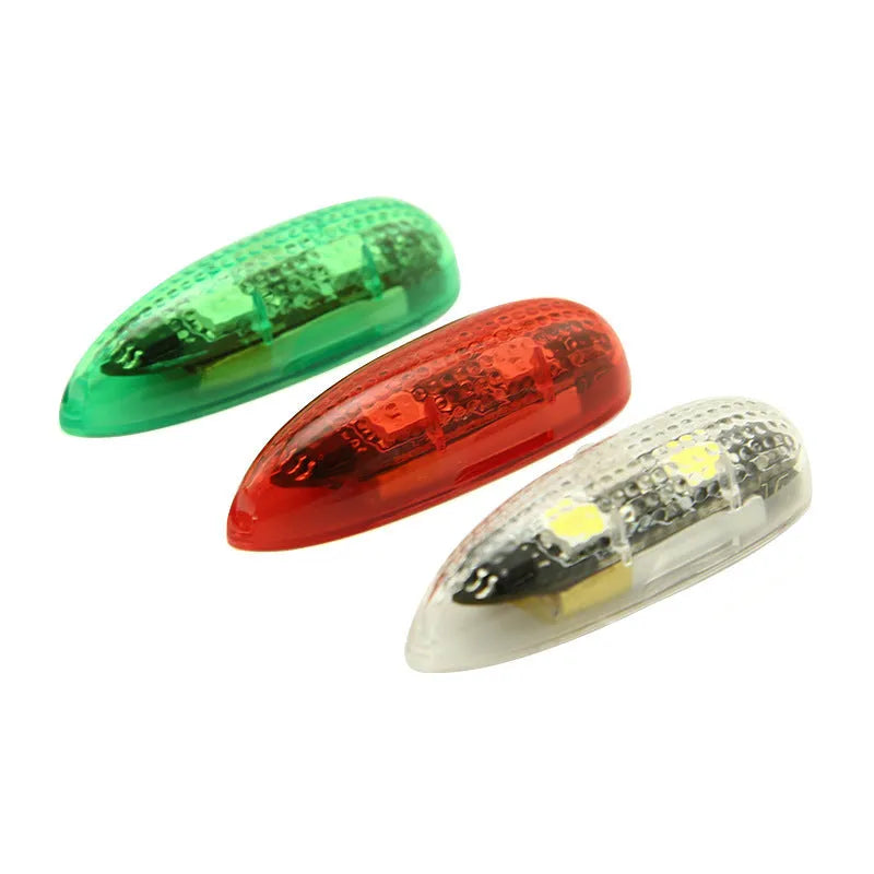V3 wireless charging waterproof navigation lights for model boats and cars with adhesive backing