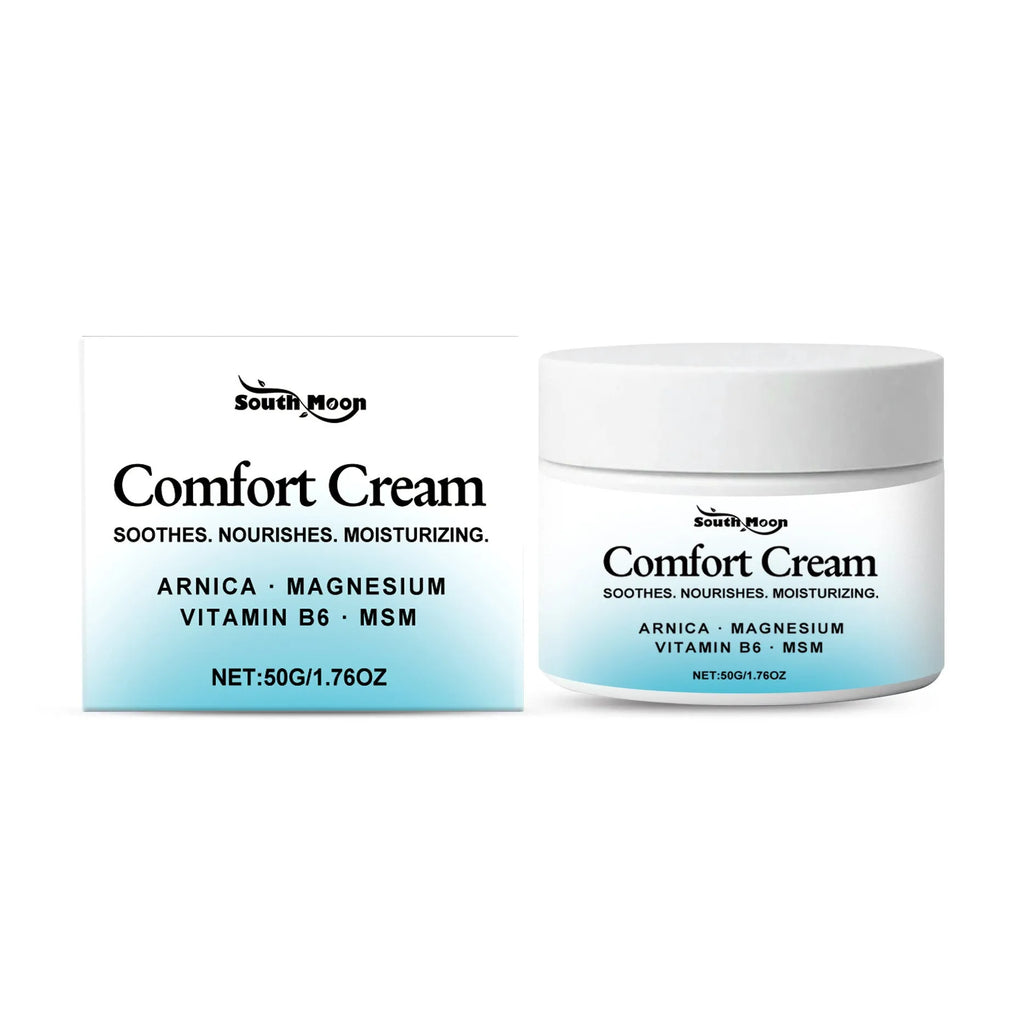 A 50g jar of gentle hydrating moisturising cream with a white lid, showing its compact 5cm size.