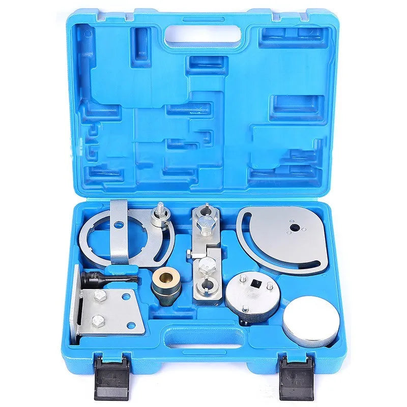 Volvo Land Rover engine timing tool kit with 8 carbon steel tools for cylinder head alignment
