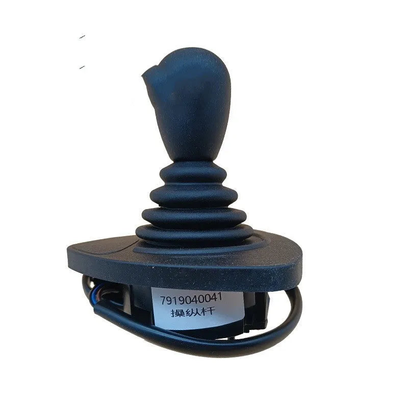 Black ABS plastic hydraulic control lever steering wheel for forklift accessories