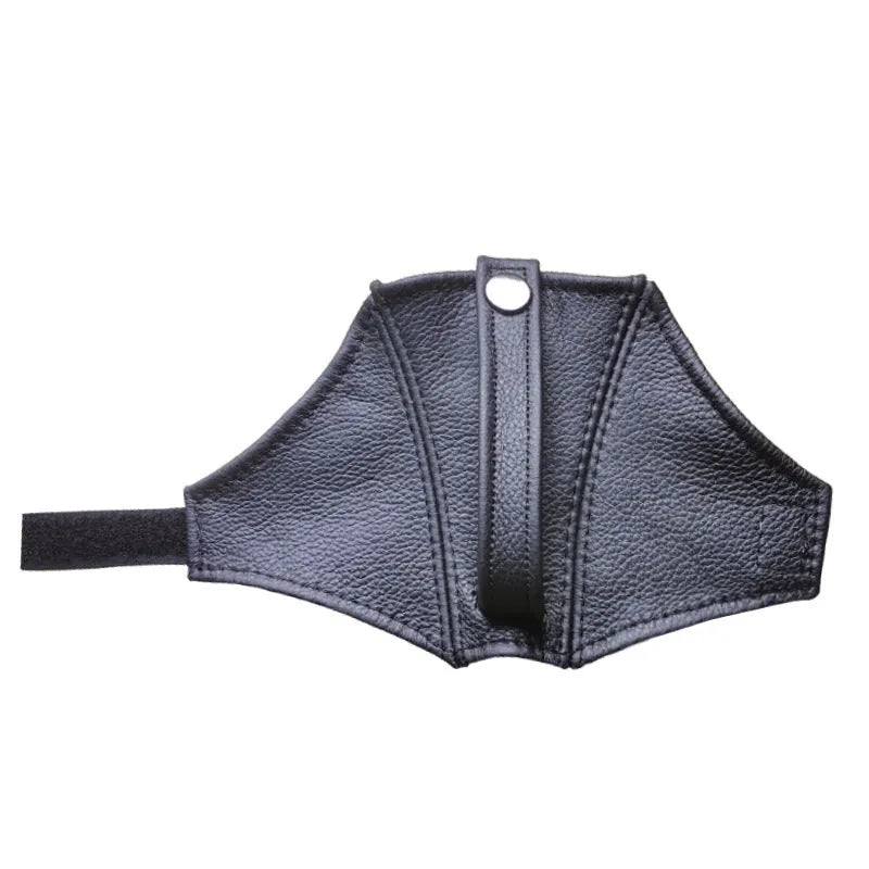 Racing seat belt leather buckle cover kit with black, red, blue, and grey straps for RECARO and Bride seats.
