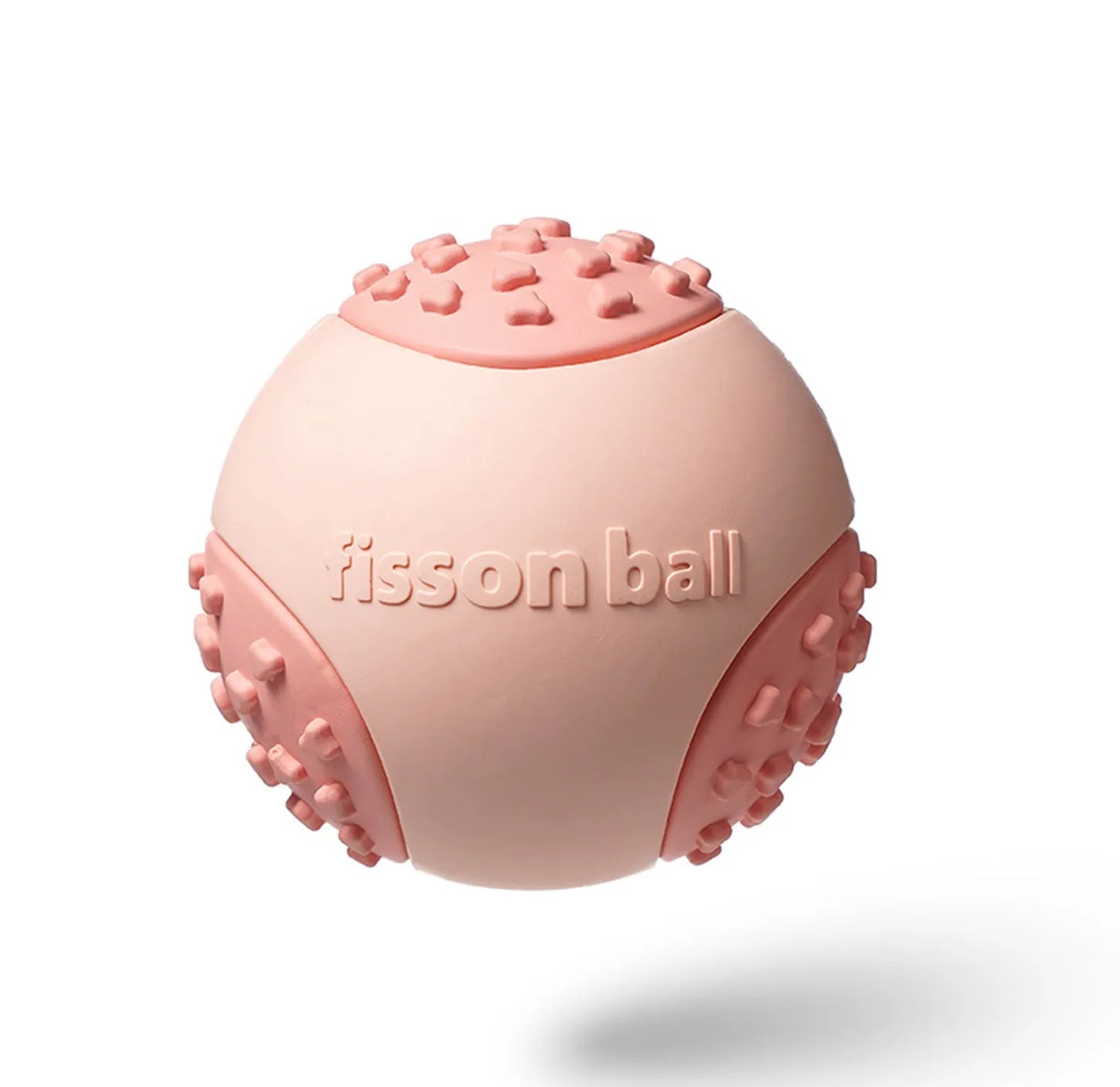 Green rolling ball dog toy with motion-activated movement for small and medium dogs