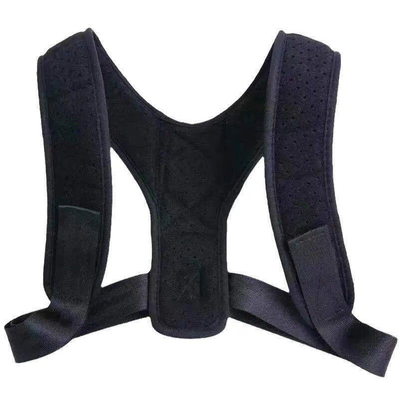 Babaka brand adjustable nylon posture correction band for back support.