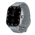 H9 Smart Watch in black showing Bluetooth calling and heart rate monitoring interface