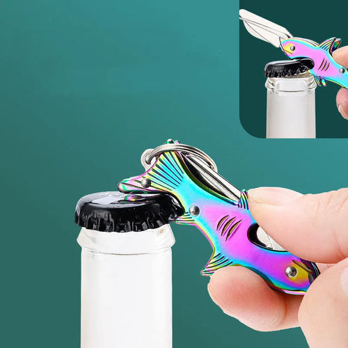 304 stainless steel toothpick knife with non-slip grip in silver finish