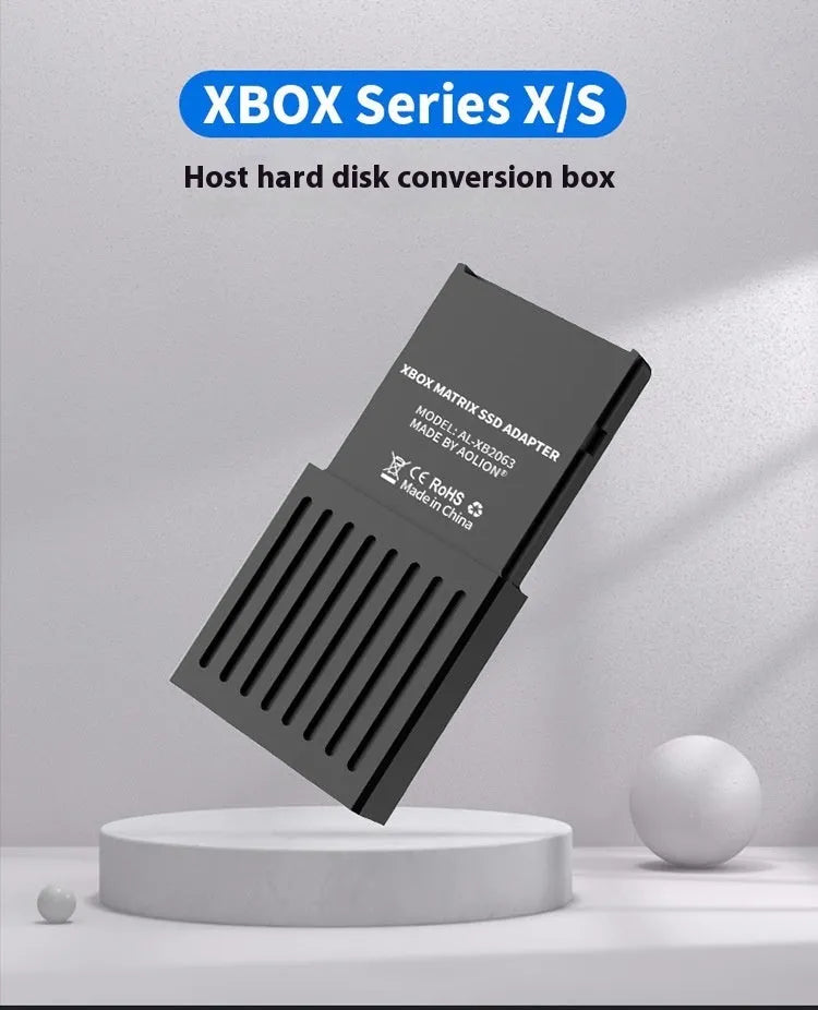 Aluminium alloy hard disk switching box and screwdriver for Xbox Series X and S consoles