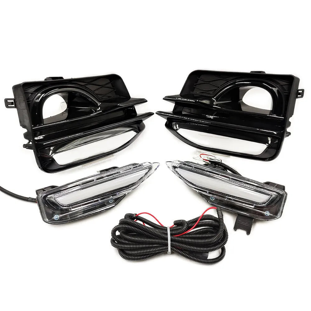 Infiniti Q50 Q70 front bumper replacement LED daytime running light and turn signal unit