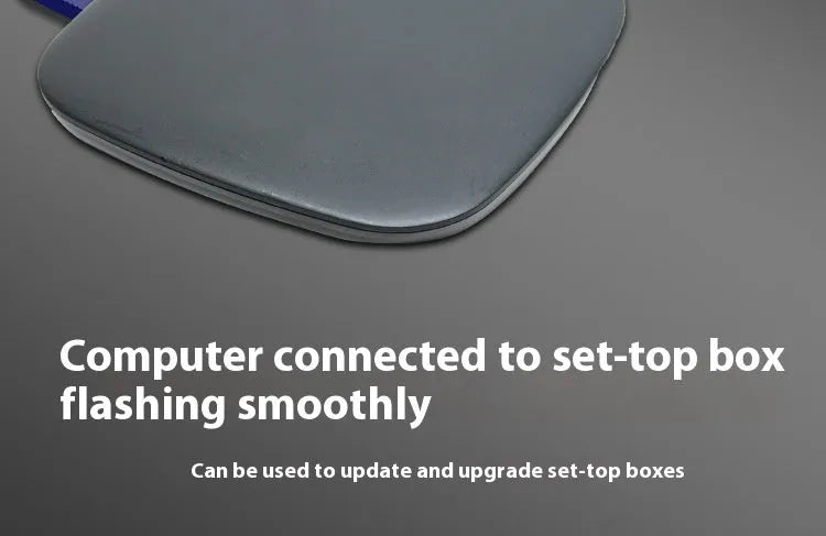 USB 3.0 data cable with nickel-plated connectors for mobile hard disk box connectivity