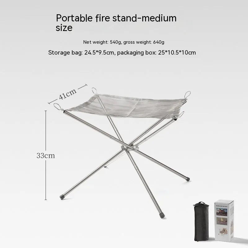 Stainless steel barbecue grill with silver cooking grid in medium or large size options