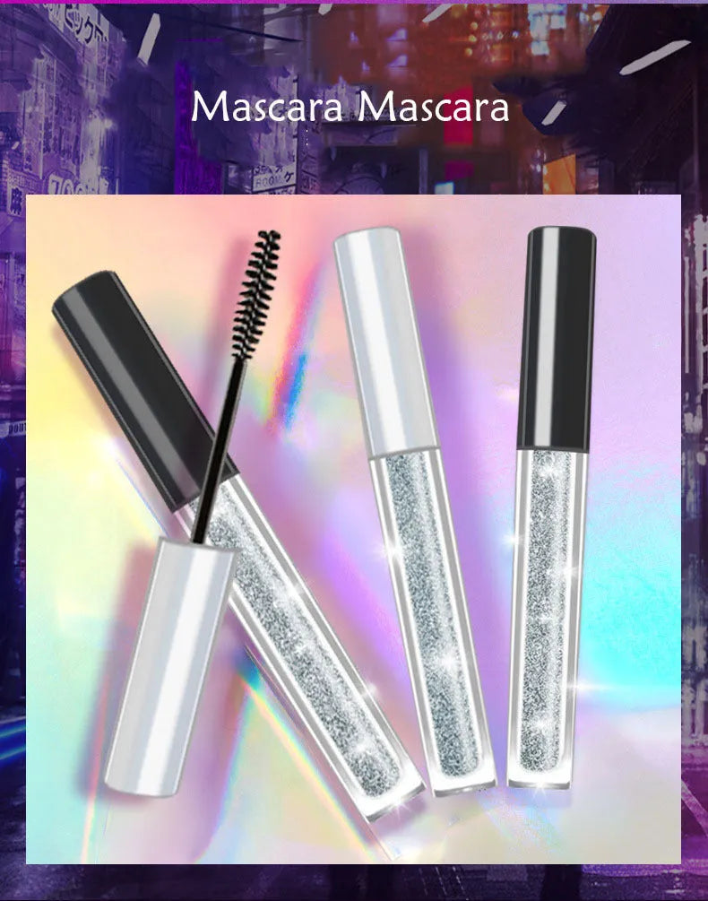 Crushing Drill mascara tube with waterproof sweatproof formula for curly thick natural lashes 13ml