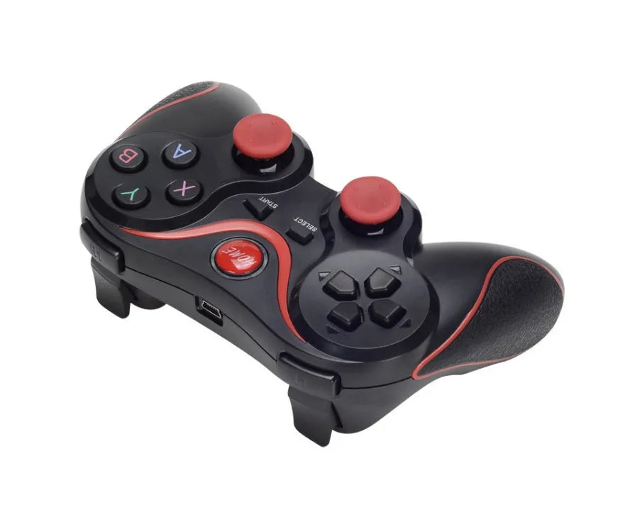Upgraded X3 Bluetooth wireless game controller for Android phones with cellphone clip attachment