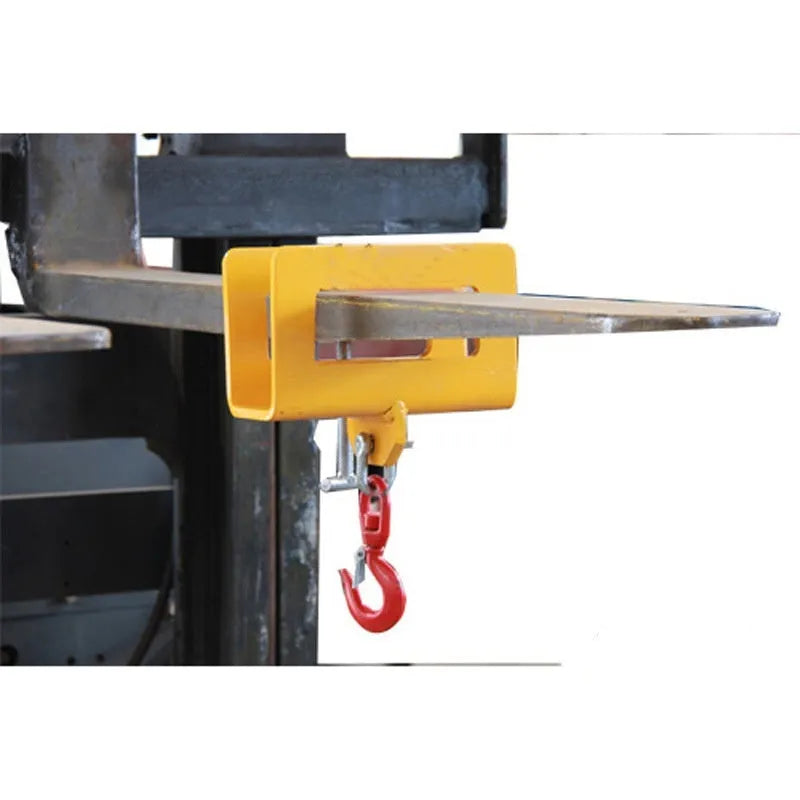 MK forklift crane hook with rotatable drum and safety lock, made from iron for 500kg capacity