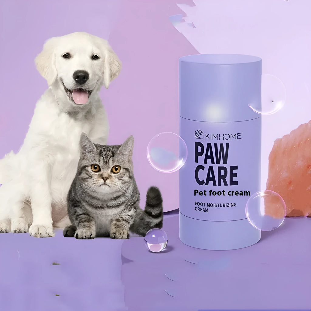 40g tube of pet foot cream with Brazil palm wax for cat and dog claw lubrication