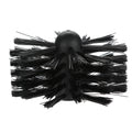 Flexible 600mm long chimney cleaning brush with nylon bristles for dryer and range hood pipes