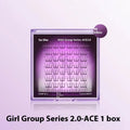 Reusable artificial fibre false eyelash stickers in cluster packs, 12 or 48 counts, with glue and tweezers option