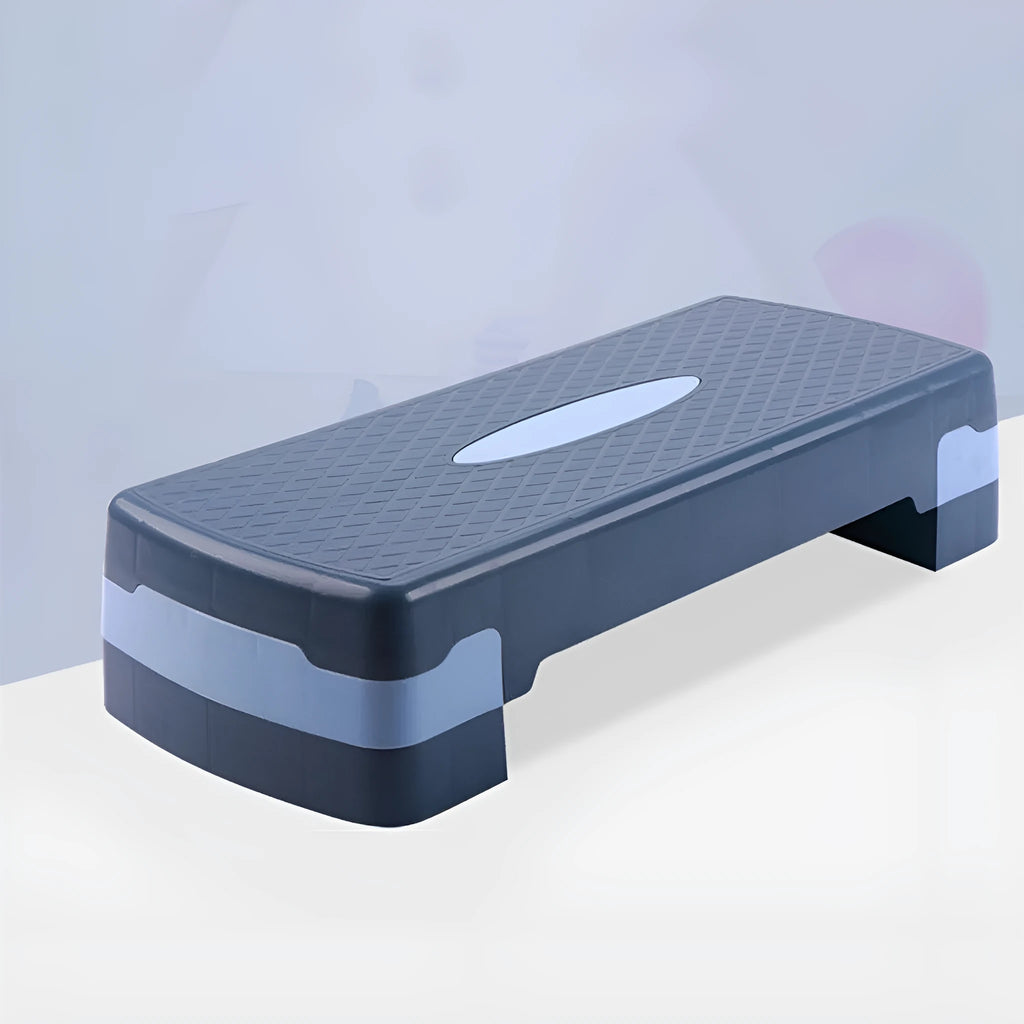 Fit Step aerobic exercise platform in choice of colours with anti-slip surface, dimensions 68x28x15cm