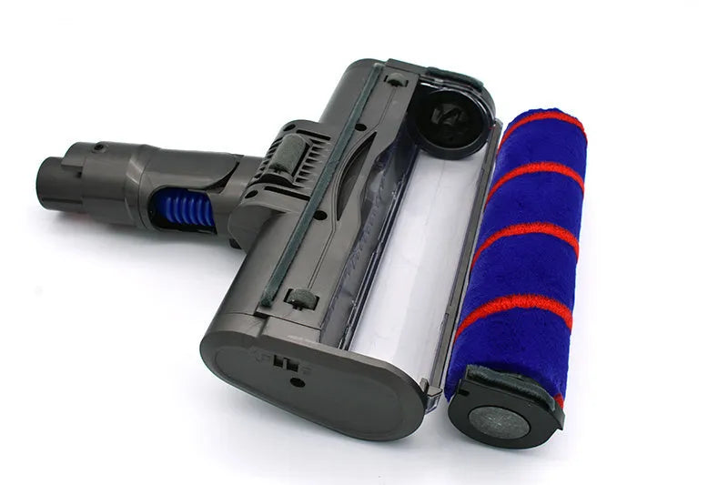 Dyson V7-V11 compatible soft velvet electric floor brush head measuring 260mm by 110mm