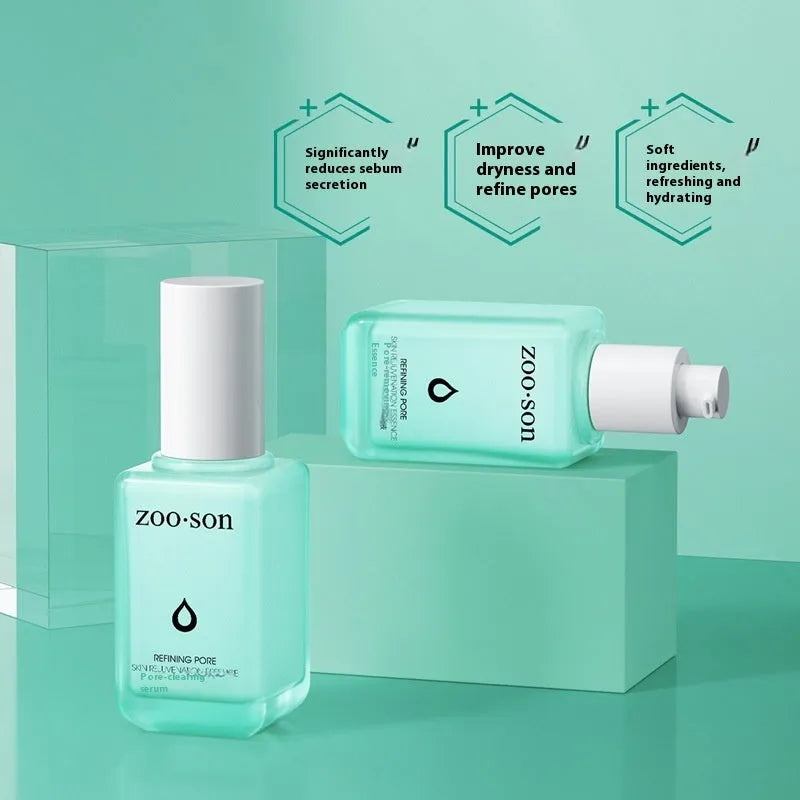 Moisturising and firming delicate pore facial essence 60ml serum bottle for universal skin type