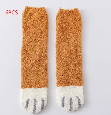 House floor socks in black, khaki, grey stripe and dot patterns for indoor use