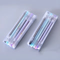 Plastic ballpoint pen with 0.5mm fine point, available in 10 colour options for office and stationary use