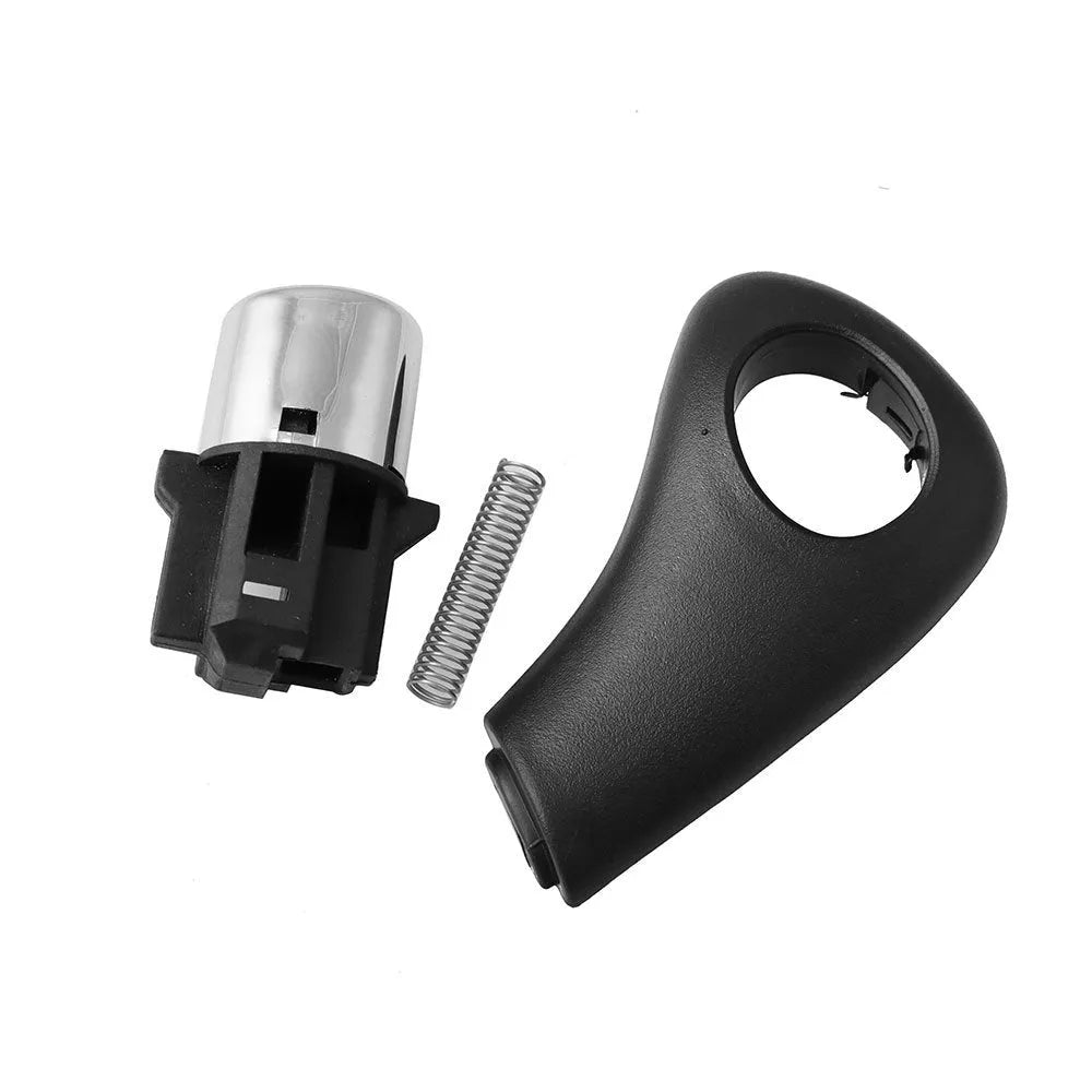 Black plastic ABS shift button refit kit for Honda Accord 2003-2005 manual transmission