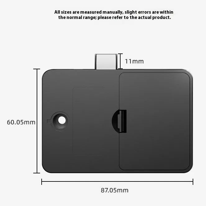 F079 invisible drawer lock with key for no-drill installation on cabinets