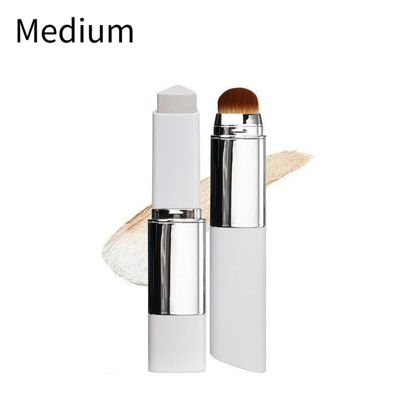 Cream stick foundation with removable brush head in light colour 13g size