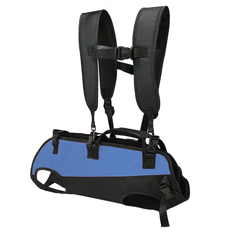 Soft Oxford cloth pet backpack stretcher in multiple colours and sizes for outdoor use