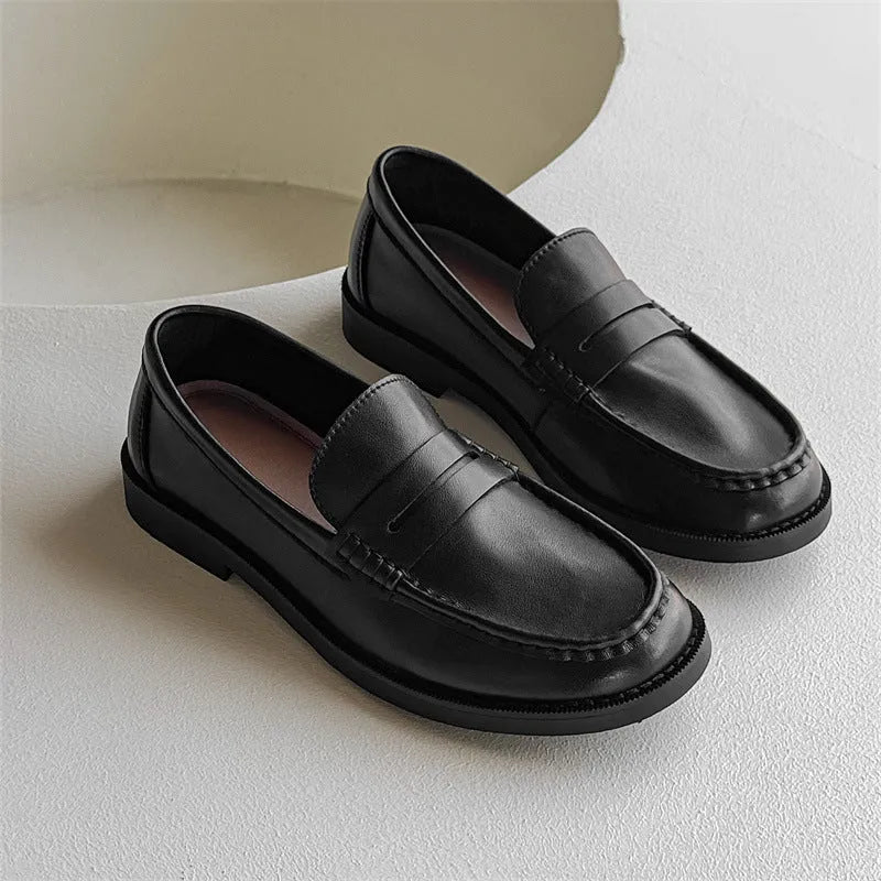 Men's slip-on casual shoes in microfiber available in multiple colours with rubber sole